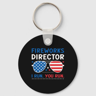 Vuurwerk Directeur Ik Ren Jij Rent 4 Juli Zonnebri Sleutelhanger