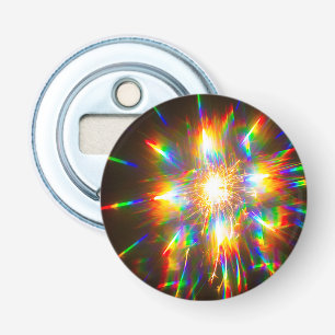 Vuurwerk door een 3D-bril 1 Button Flesopener
