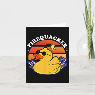 Vuurwerk Eend 4 juli Patriottische Dag Vs Vlag Kaart