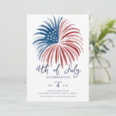 Vuurwerk Extravaganza 4 juli Kaart (Staand voorkant)