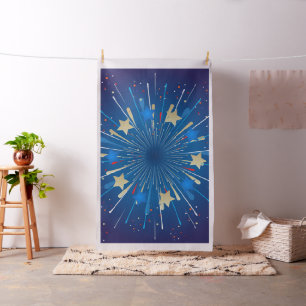 Vuurwerk Festive Holiday Decoration Stof