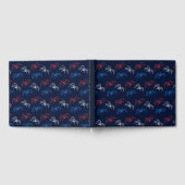 Vuurwerk Gastenboek (Navy Blue, Rood & Wit) (Volledig)