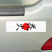 Vuurwerk - Hanabi Bumpersticker (Op auto)