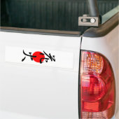Vuurwerk - Hanabi Bumpersticker (Op Truck)