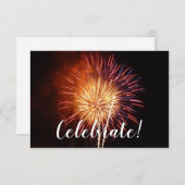 Vuurwerk I rood, wit en blauw (Voorkant / Achterkant)