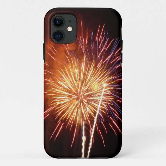 Vuurwerk I rood, wit en blauw Case-Mate iPhone Case (Achterkant)