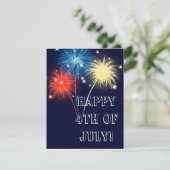 Vuurwerk Kaart (Staand voorkant)