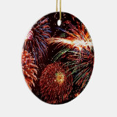 Vuurwerk Keramisch Ornament (Rechts)