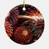 Vuurwerk Keramisch Ornament (Achterkant)