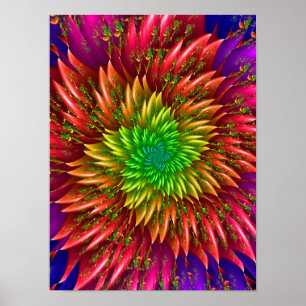 Vuurwerk Kunstwerk Poster