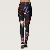Vuurwerk Leggings (Achterkant)