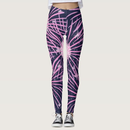 Vuurwerk Leggings (Voorkant)