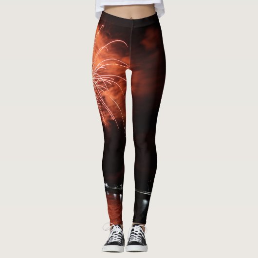 vuurwerk leggings (Voorkant)