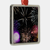 Vuurwerk Metalen Ornament (Rechts)