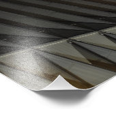 Vuurwerk ontploft foto afdruk (Hoek)