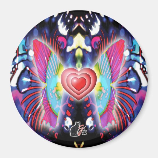 Vuurwerk ontploft magneet (Voorkant)