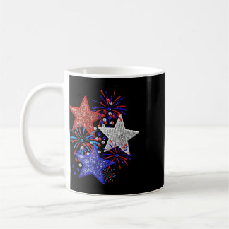 Vuurwerk op 4 juli koffiemok