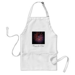 Vuurwerk op 4 juli Schort