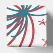 Vuurwerk op 4 juli Stars BBQ Birthday Bedankdoosjes (Bovenkant)