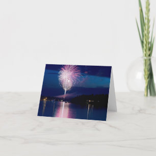 Vuurwerk op het Oost-Gull-meer Kaart