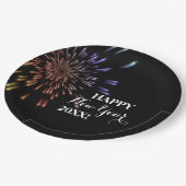 Vuurwerk Papieren Bordje (Gekanteld)