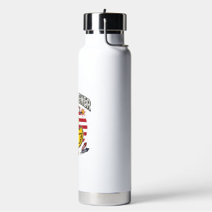 Vuurwerk Patriottische Eend Vuurwerk Vectorontwerp Waterfles