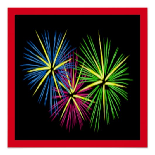 VUURWERK PERFECT POSTER (Voorkant)