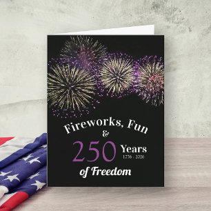 Vuurwerk, Plezier en Vrijheid 250 Jaar 4 juli