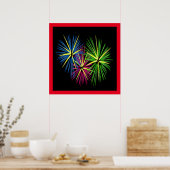 VUURWERK POSTER (Keuken)