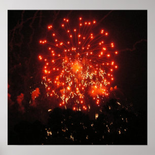 Vuurwerk Poster