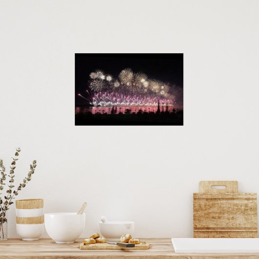 Vuurwerk Poster (Keuken)