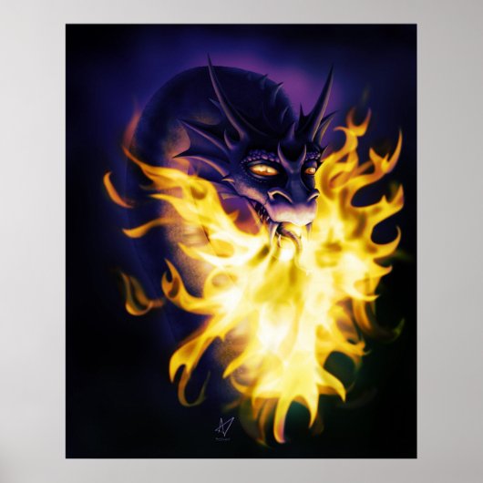 Vuurwerk Poster (Voorkant)