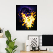 Vuurwerk Poster (Thuiskantoor)