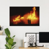 Vuurwerk - poster (Thuiskantoor)