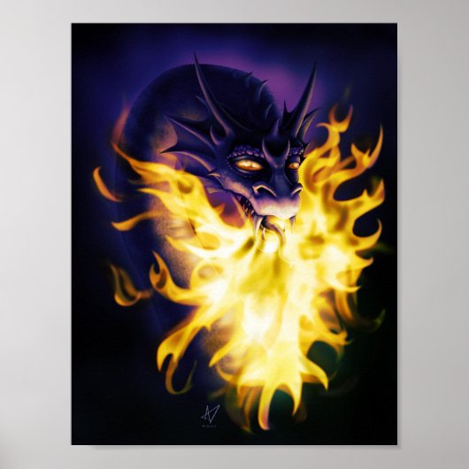 Vuurwerk Poster (Voorkant)