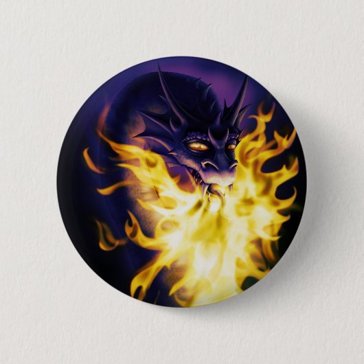 Vuurwerk Ronde Button 5,7 Cm (Voorkant)
