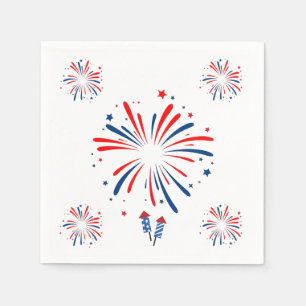 Vuurwerk servet