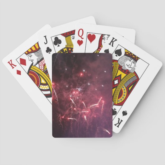 Vuurwerk Speelkaarten (Achterkant)