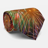 Vuurwerk - Stropdas van 4 juli (Opgerold)