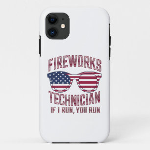 Vuurwerk Technicus 4 Juli Grappig Nederland iPhone 11 Hoesje