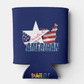 Vuurwerk van 4 juli blikjeskoeler (Achterkant)