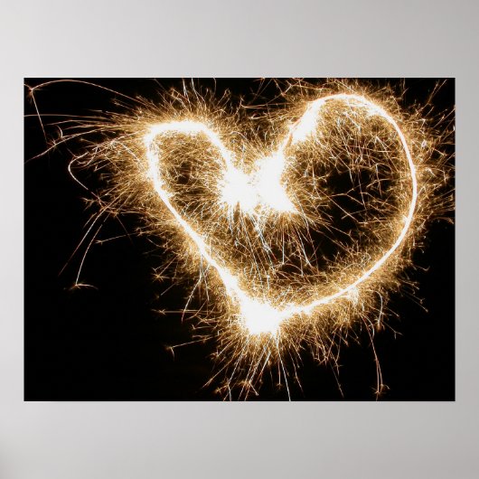 Vuurwerk van Liefde Poster (Voorkant)