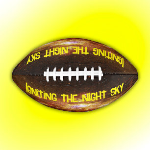 Vuurwerk van Star Formation Yellow   American Football