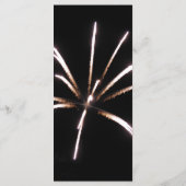 Vuurwerk Weddenschap Programma (Achterkant)