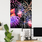 Vuurwerkdisplay Poster (Thuiskantoor)