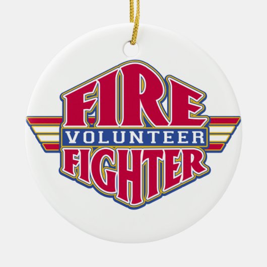 Vuurwerker Keramisch Ornament (Voorkant)