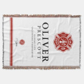 Vuurwerker | Maltees kruissymbool Deken (Voorkant)