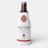 Vuurwerker | Maltees kruissymbool Flesjeskoeler (Fles Voorkant)