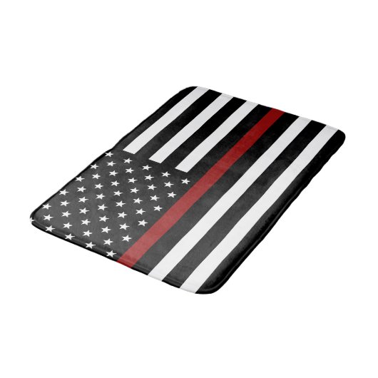 Vuurwerker Thin Red Line Bath Mat (Gekanteld)