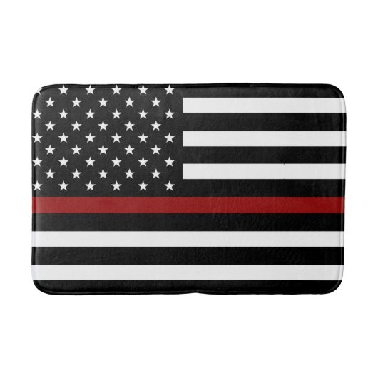 Vuurwerker Thin Red Line Bath Mat (Voorkant)